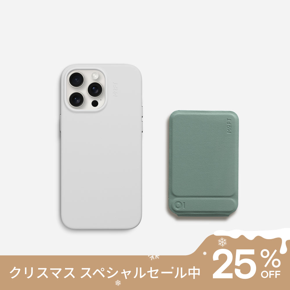 七変化MOVAS™レザーセット（iPhone 15シリーズ対応）