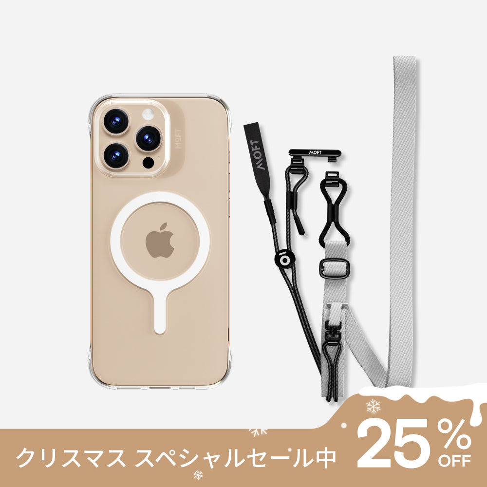 クリアケース&スリングストラップセット（iPhone 16シリーズ対応）